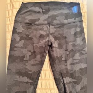 Lululemon Camo Print Leggings